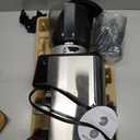 SHARDOR Conical Burr Espresso Coffee Grinder Electric with Precision Timer 2.0, Touchscreen Adjustable Burr Mill with 51 Precise Settings for Home Use, Anti-static, Stainless Steel