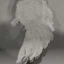 Angel Wings, Light Up Angel Wings and Halo with LED Lights, White Angel Wings Costume for Adult Women Kids Halloween Xmas (Medium, Colorful)