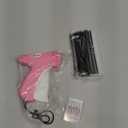 Stitch Gun for Clothes Stitchy Tagging Gun for Clothing Stitchy Quick Clothing Fixer -Includes 1,000 Black Fasteners & 1,000 White Fasteners & 6 Needles(hotpink+White)