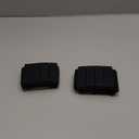 2 LB Adjustable Women's Wrist, Ankle Weights - Silicone 2-Piece Set, Waterproof, Comfortable and Breathable, Great for Yoga, Running, Swimming, Pilates - Great for Workouts (black)