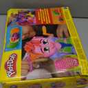 Play-Doh Hair Stylin' Salon Playset with 6 Cans, Pretend Play Toys for Girls and Boys Ages 3 and Up