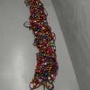 ave split Rainbow Colorful Hippie Wood Door Beaded Curtain Boho-Bohemian Wooden Doorway Beads Curtains Made of Wood&Bamboo-for Window,Aisle, Corridor, Door Decor 047yz (Colorful, 27 Strands)