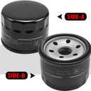 2Pcs 16510-87J00 Oil Filter, Replacement for Su-zuki DF25 DF30 DF40 DF50 DF60 DF70, Replaces 16510-87J01 16510-87J02