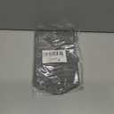 Silicone Sink Splash Guard Set - Faucet Handle Drip Catcher Tray, Dish Soap Sponge Draining Holder, Mat - Stylish Kitchen Sink Accessories for a Dry and Organized Counter - Grey