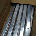 homdiy 10 Pcs 24 Inch Heavy Duty Center Mount Drawer Slides for Cabinet and Dresser Bottom Mount Drawer Slides 3/ 4 Extension Glide Track