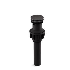 Kohler Clicker Drain with Overflow K-RH1274364-BL