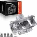 A-Premium Disc Brake Caliper Assembly with Bracket Compatible with Select Toyota Models - Highlander 2001 2002 2003 2004 2005 2006 2007, L4 2.4L, V6 3.0L, V6 3.3L - Front Right Passenger Side