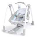 Ingenuity ConvertMe 2-in-1 Portable Electric Baby Swing for Infant