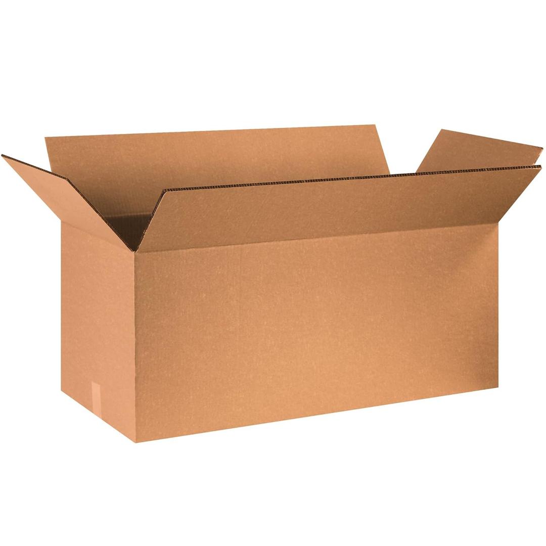 Box USA BHD361616DW Double Wall Boxes, 36" x 16" x 16", Kraft (Pack of 10)