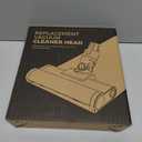 Upgraded 2 Brushes Vacuum Head Replacement for Dyson V7/V8/V10/V11/V15/SV10/SV11/SV12/SV14/SV15/SV22((Not for Slim) | Anti-Tangle Motorhead with LED Light | Quick-Release Cordless Vacuum Cleaner Head (Grey-1pc)