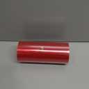 Syhood Outdoor Leaf Ribbon Floral Satin Ribbon for Crafts Aspidistra Waterproof Holiday Outdoor Decoration(8 Inch X 54 Yards,Red)