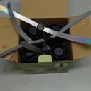 Fly Fans for Tables, Fly Fan Outdoor Indoor Keep Flies Away, Table Top Spinner with Holographic Blades, Flies Deterrent for Picnic, Restaurant, Party, Home, BBQ (Pack of 4)