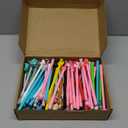Handepo Cute Cartoon Gel Ink Animal Writing Pens 0.5 mm Black Ink Cool Kawaii Fun Novelty Pens for Kids School Office Home Supplies Student Kids Gift, 50 Assorted Styles(100 Pcs)