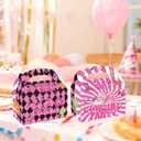 OUSHIZF Coquette Bow Cowgirl Party Favor Boxes, Western Theme Birthday Goodie Bags, Wild West Bachelor Party Decorations Supplies