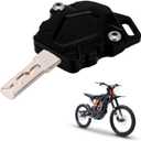 Sur Ron Key Cover,Motorcycle Key Shell Sleeve Guard Protector Case Holder CNC for Surron Sur Ron Light Bee X/S Electric Dirt Bike EBike Black