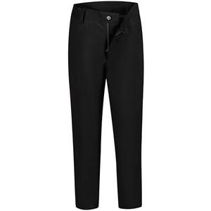 Boys Dress Pants Adjustable Waist Flat Front Casual Wear Slim Fit School Uniforms Pants, 6Y