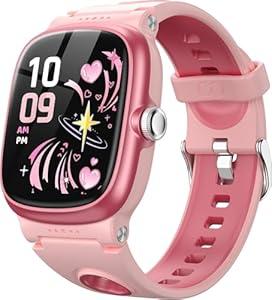Smart Watch for Kids, Smart Watch for Girls Boys with Sleep | Health | Activity Tracker, Games, Alarm, IP68 Waterproof Kids Fitness Watch with Pedometer, Family Account, Toys Gifts for Kids Aged 4-16