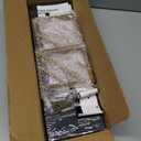 BAYKA Floating Shelves for Bedroom Decor, Wall Shelves for Storage, Wall Mounted Rustic Wood Floating Shelf for Books,Corner Shelf for Bathroom,Kitchen,Living Room(Black and GoldSet of 4)