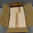 WoBiogHo 1500 Pcs Wooden Wax Sticks 6-Inch Jumbo Wood Waxing Stick Wax Spatulas Applicator Multi-Purpose Wood Popsicle Craft Sticks for Body Hair Removal, Tongue Depressors and Craft Projects
