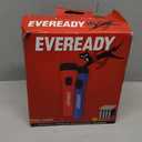 Eveready LED Flashlight Bright Reliable Flashlights for General Purpose, Great for Camping, Car, Emergency Storm Power Outage Handheld Flashlight (Batteries Included) (8 Pack, Blue/Red)