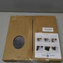 XUANINY 11-Sheet Peel and Stick Backsplash Tiles, Brushed Aluminum Surface Metal Mosaic Sticker for Kitchen Wall (11.41"x11.41") (11, Black Brushed)