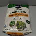 Miracle-Gro Indoor Potting Mix for Cactus and Succulent, Fast-Draining Cactus and Succulent Potting Mix with Plant Food, 8 qt.