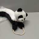 MAGZO Under Door Draft Stopper 36 Inch, Weighted Animal Noise Blocker for Door, Panda Draft Guard with Hook Loops