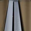 2 Pack Expandable Pull Out Cabinet Organizer 21"Deep With Raising Pad for Framed Cabinets, Upgrade 3 Slide Rails Slide Out Drawers, Roll Out Shelves Adhesive, Adjustable Width 15.15"-26.3" White