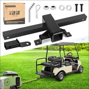 10L0L Golf Cart Bumper Trailer Hitch Suitable for Club Car DS Models,Trailer Hitch Fit for Golf Cart Backseat Footrest