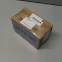 Bakulyor 50pcs Black Landscape Staples + 50pcs Buffer Washer, 6 Inch 11 Gauge Garden Stakes Staples, U Shaped Galvanized Lawn Pins Heavy Duty Yard Ground Pin for Weed Barrier Sod Fabric Decorations