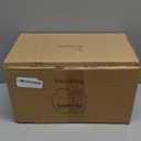 Large Ceramic Rustic Vase, 11 inch Minimalist Decorative Farmhouse Tall Vase for Home Decor, Living Room, Shelf Decor, Enterway, Wedding, Table Decoration, White