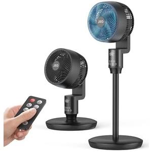 Amazon.com: JRD Fan for Bedroom, 70 Oscillating Standing Fans, Quiet Floor Fan, 100ft Pedestal Fans for Room, 6 Speeds, 3 modes,90 Manual Vertical, 19-38" Adjustable Height,24H Timer,Remote Control : Home & Kitchen