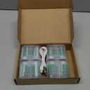 D Cell Rechargeable Batteries 8-Pack 15000mWh 1.5V Constant Output Lithium ion Battery with 4 in 1 USB-C Cable, 1500 Cycles LR20 D Size Battery, USB Rechargeable D Batteries for Floodlight Toys