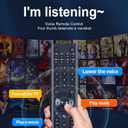 Replacement Voice Command Remote Control support for Changhong/Sansui/Caixun/Dyon/Chiq Smart TV GCBLTVC0GBBT-C3 GCBLTVC0GBBT-C4 GCBLTVC0GBBT-C4 GCBLTVC0GBBT-C5 ES43S1UA ES43S1A ES50S1A ES55S1A EC43S1A