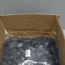 40lbs Large River Rocks for Landscaping, 3-4" Black Pebbles for Garden Design, Hand-Picked Smooth Stones for Fish Tank, Flower Pots, Indoor Water Fountains, Pathways, Backyard