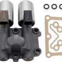 HiSport Transmission at Clutch Dual Linear Shift Solenoid Valve Compatible with 2006 2007 2008 2009 2010 2011 Honda Civic Replacement for OEM 28260-RPC-004, 28250-RPC-003,28260RPC004,28250RPC003