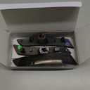 D-Lumina LED Side Marker Lights Smoked Lens X-Style Patent Pending Compatible with Chevy Camaro 2016-2024, 6th Gen Camaro Front Rear Bumper LED Sidemarker White, Pack of 3