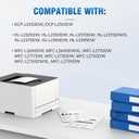 TN760 Compatible Toner Cartridge Replacement for Brother TN760 TN730 for Brother Printer HL-L2350DW L2370DW L2390DW HL-L2395DW MFC-L2690DW MFC-L2710DW MFC-L2717DW MFC-L2750DW (Black, 4-Pack)