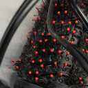 REVLON 3-in-1 Multi-Styler, Blow Dryer Brush, Blowout and Hair Straightener Brush in One to Dry, Curl, Smooth, Shape and Volumize Hair for Gorgeous Salon Blowouts (Red/Black)