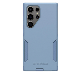 OtterBox Samsung Galaxy S24 Ultra Commuter Series Case - Crisp Denim (Blue), Slim & Tough, Pocket-Friendly, with Port Protection