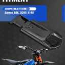 Electric Dirt Bike Rear Fender Inner Plate for Surron LBX Sur Ron Light Bee X/S,Carbon Fiber Texture,PP Material