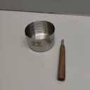 Dog Cat Food Scoop Measuring Cup, LCCOWOT Stainless Steel 1 Cup Measuring Cup, Precision Scale Measurements