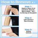 Maitys 30 Pcs Arm Lifts Tapes 5 x 7 Inch Thigh Lifts Invisible Waterproof Transparent Cellulite Adhesive Body Tape for Women Skin Arm Leg Abdomen