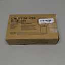 250 Watt Utility De-Icer Submergible Cast Aluminum Chicken Water Heater for Livestock Tank Heater Winter Bird Bath Heater (1, Black)