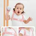JunNeng Baby Head Protector Backpack, Toddler Walking Fall Head Protection, Brown Tiger