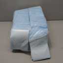 Basics LeakProof Dog and Puppy Potty Training Pee Pads with QuickDry 5Layer Super Absorbent Design, Regular Size 22 x 22 inch, Blue & White, 100 Count