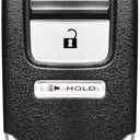 Keylessbest Replacement for 2013-2015 Honda Crosstour Key Fob Remote Control ACJ932HK1210A, 3 Buttons, 314.8MHz, Black, Plastic+Metal