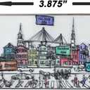 2 x Cities Around The World Artwork Fridge Magnet Series - Designed in The USA - Collectible Souvenir & Gift (Charleston)