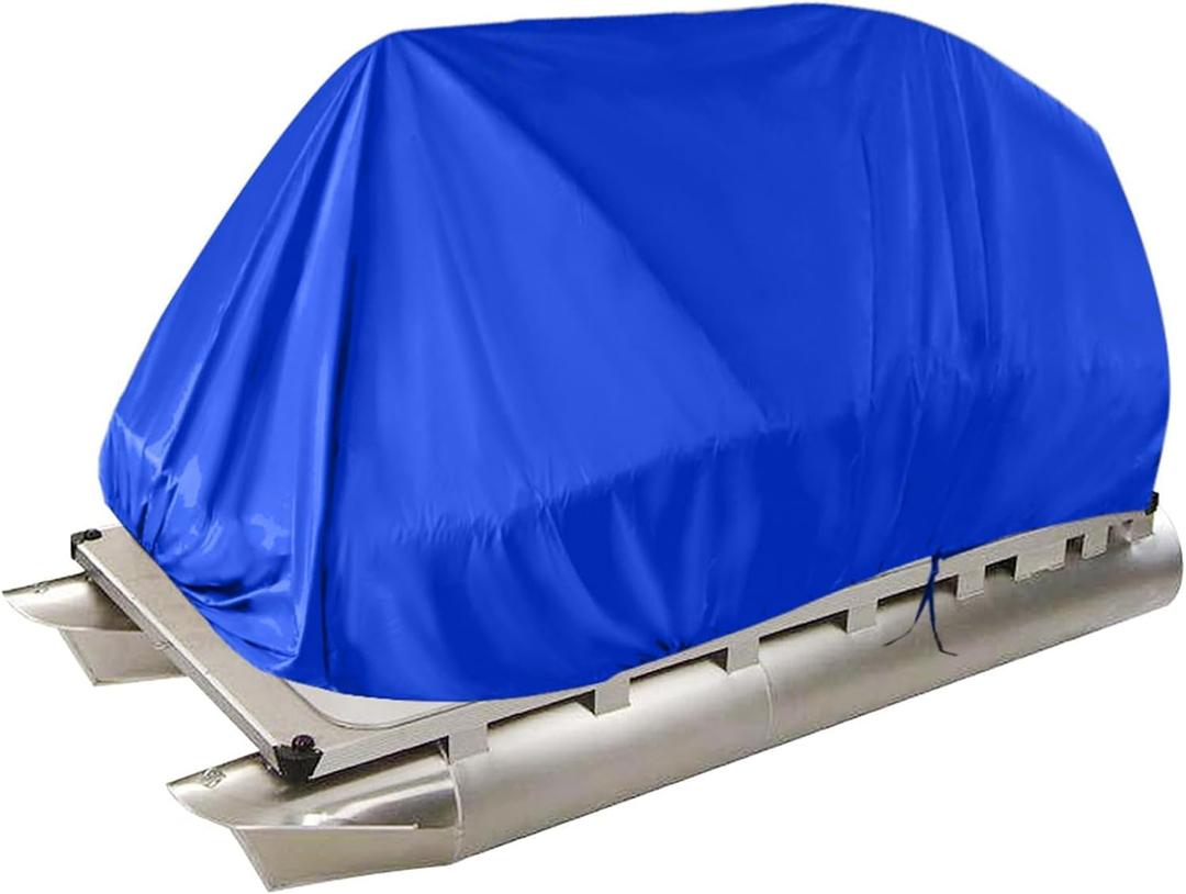 210D 21-24 Boat Cover Trailerable Heavy Duty Pontoon Beam 102