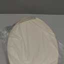 Bemis 1500EC 146 Almond Elongated Molded Wood Toilet Seat with Easy-Clean & Change Hinge